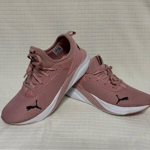 Puma Pink Athletic Shoes SOFTFOAM optimal comfort